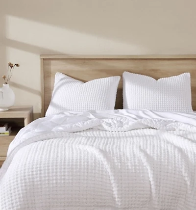 Sunday Citizen Snug + Waffle Bamboo Sham Set