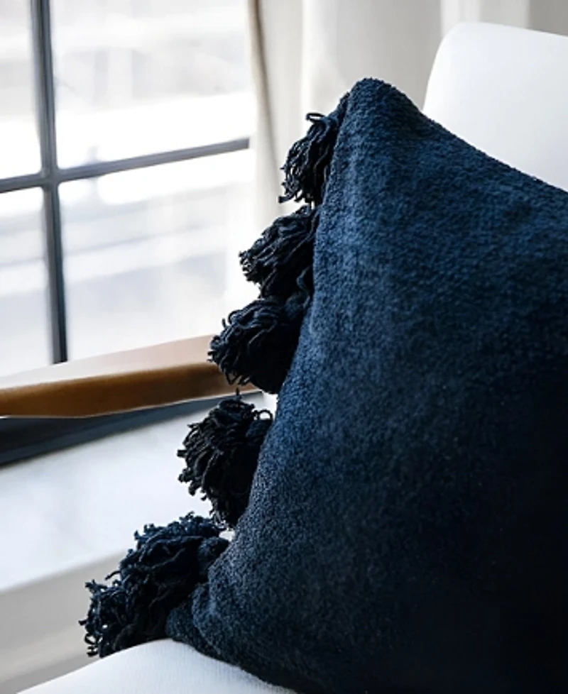 Sunday Citizen Pom Throw Pillow