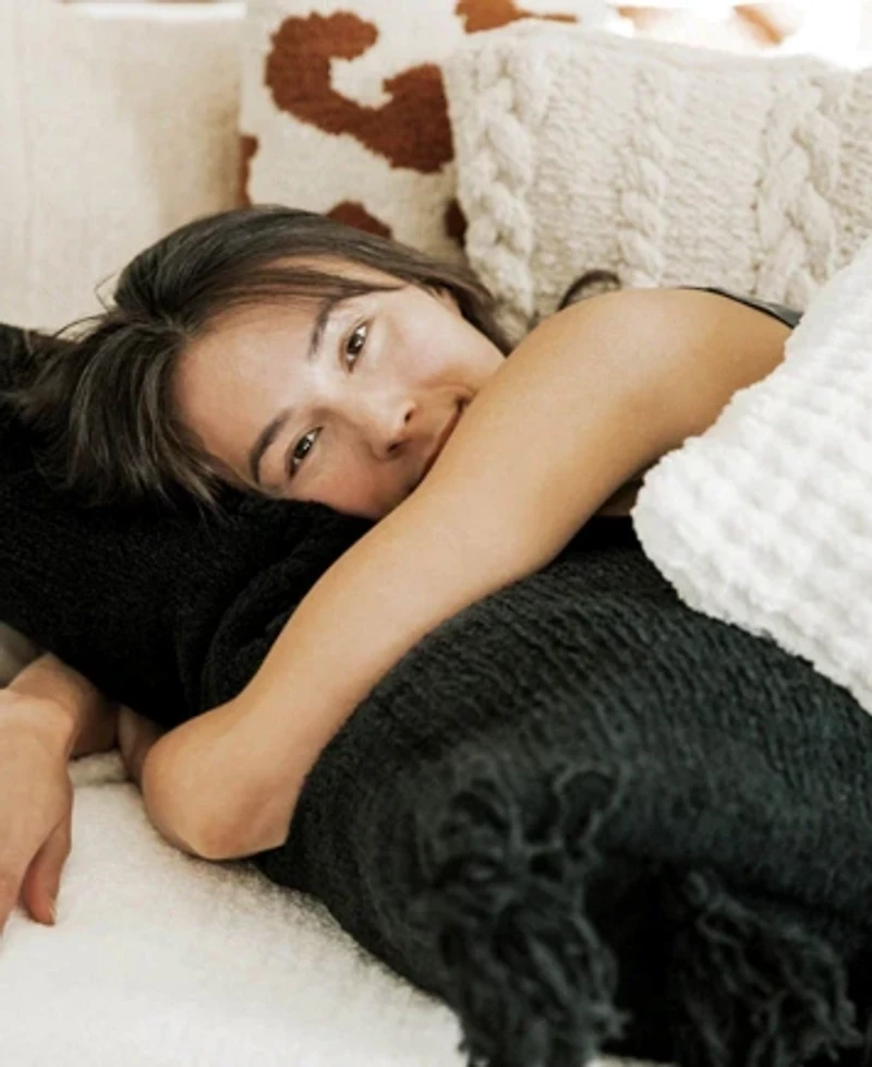 Sunday Citizen Braided Pom Lumbar Pillow