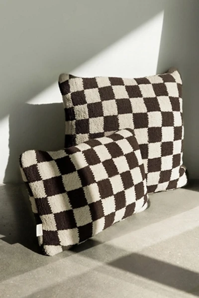 Sunday Citizen Checkerboard Throw Pillow