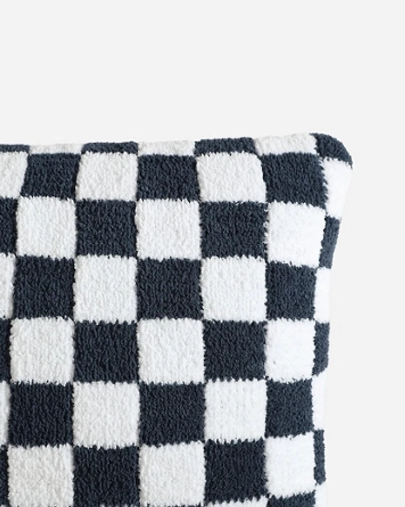 Sunday Citizen Checkerboard Throw Pillow