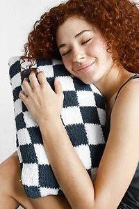 Sunday Citizen Checkerboard Throw Pillow
