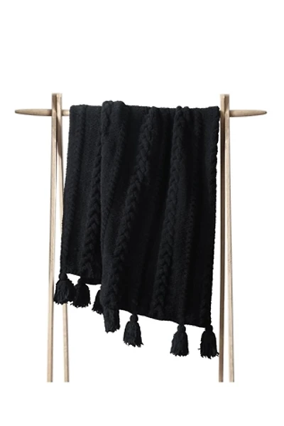 Sunday Citizen Braided Pom Throw