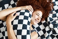 Sunday Citizen Checkerboard Throw