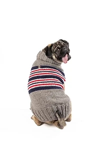 XXS Chilly Dog Charlie Stripe Dog Sweater