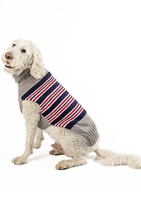 XXS Chilly Dog Charlie Stripe Dog Sweater