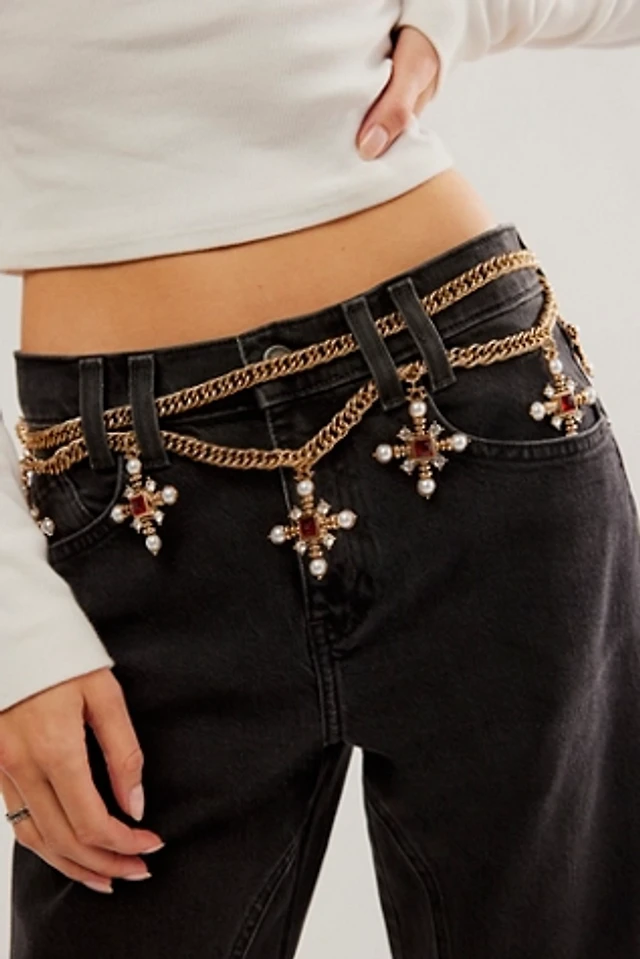 Free People Renaissance Chain Belt renaissance-chain-belt.jpg main image 4