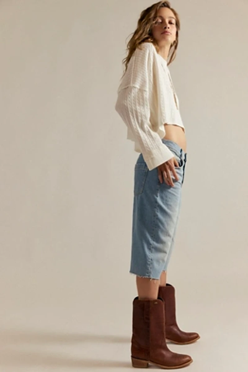 We The Free Jam Session Relaxed Capri Jeans