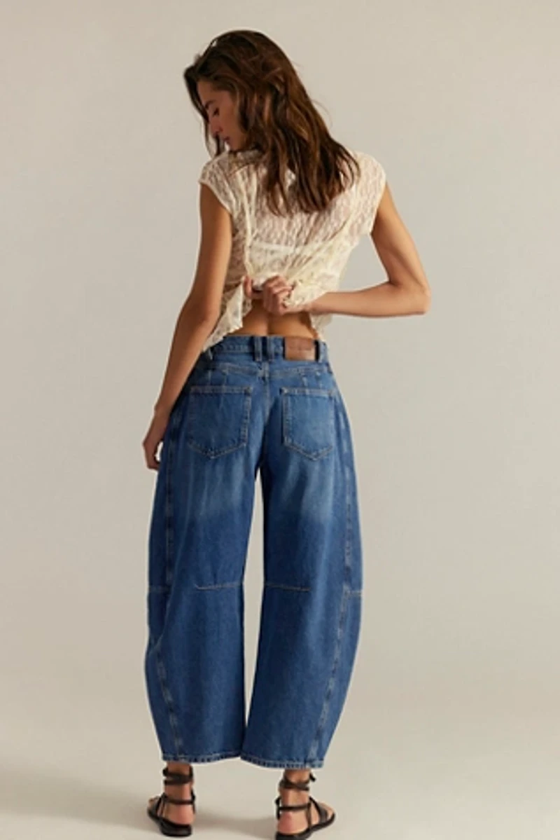 We The Free CRVY Venus Barrel Jeans