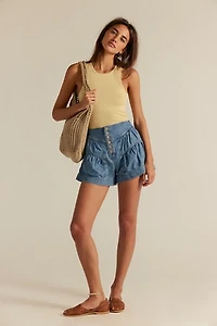 We The Free Fleur Denim Shorts