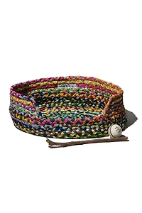 PUEBCO Recycled Braided Pet Bed