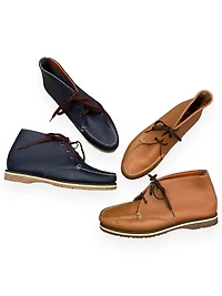 1990s Vinage Dooney & Bourke Leather Chukka Boot Selected by BusyLady Baca The Goods