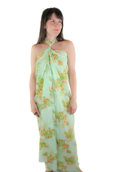 1970s Hilo Hattie’s Hawaiian Sarong Dress Selected By Moons + Junes Vintage