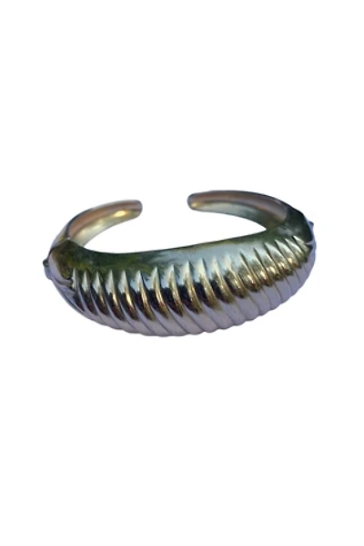 Vintage Mid-Century Hinged Cuff Bracelet Selected by SharpLilTeeth