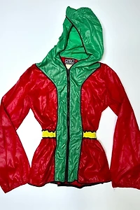 1970s Color Block Nylon Hood Windbreaker Selected by Cherry