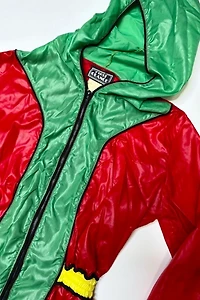 1970s Color Block Nylon Hood Windbreaker Selected by Cherry