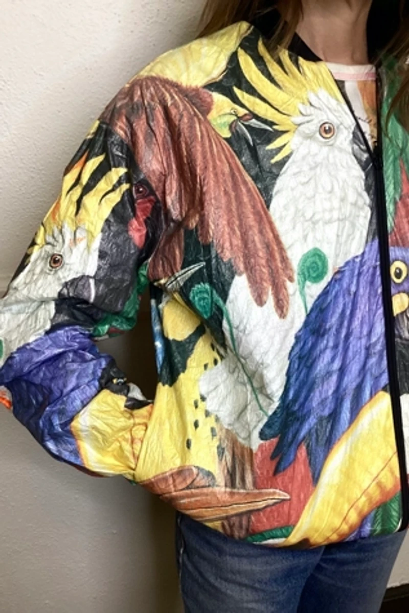 1980s Toucan Print Paper Jacket Selected by Cherry