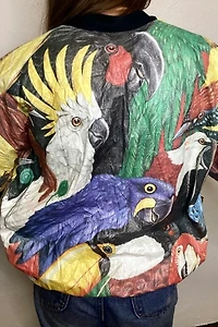 1980s Toucan Print Paper Jacket Selected by Cherry