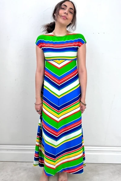 Vintage Stripe Dress Selected by Anna Corinna