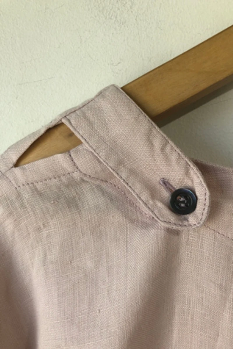 Eskandar Linen Top Selected by The Curatorial Dept.