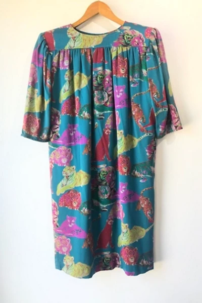 Vintage Emanuel Ungaro Printed Dress Selected by The Curatorial Dept.