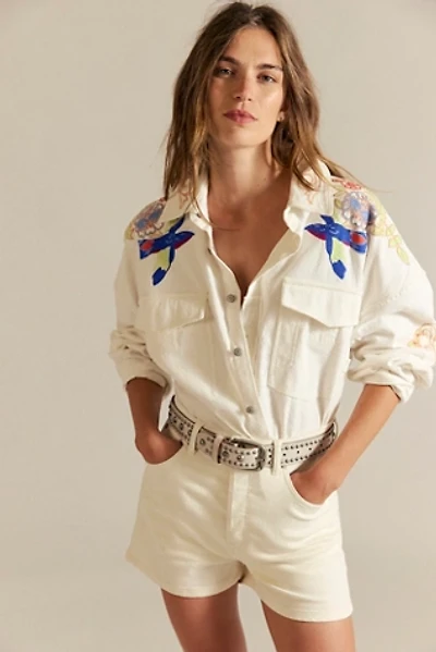 We The Free Take Flight Embroidered Shirt