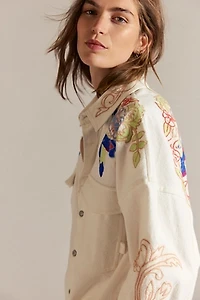 We The Free Take Flight Embroidered Shirt