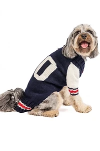 XSChilly Dog Varsity  Sweater