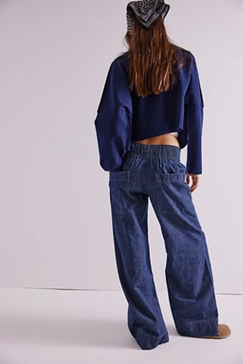 We The Free Breezy Denim Pull-On Jeans