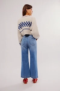 Rolla's Sailor Scoop High-Rise Flare Jeans