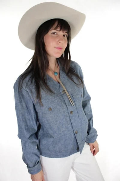 Deadstock 1970s Denim Jacket Selected By Moons + Junes Vintage