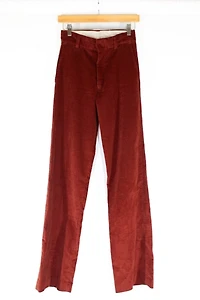 1970s Deadstock High-Waist Corduroy Pants Selected By Moons + Junes Vintage