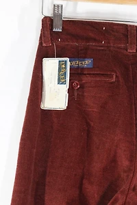 1970s Deadstock High-Waist Corduroy Pants Selected By Moons + Junes Vintage