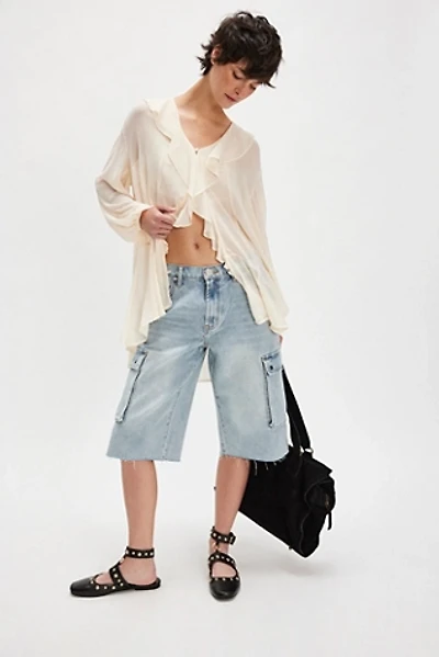 OneTeaspoon Skater Girl Wide-Leg Shorts