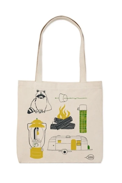 Claudia Pearson Camping Tote Bag
