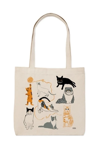 Claudia Pearson Cat Tote Bag