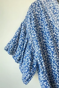 Ulla Johnson Blue Floral Jumpsuit Selected by The Curatorial Dept.