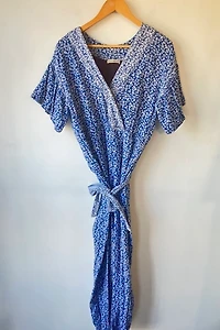 Ulla Johnson Blue Floral Jumpsuit Selected by The Curatorial Dept.