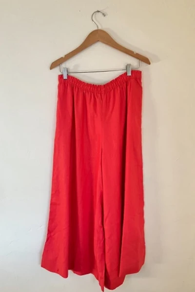 Vintage Gene Ewing-Bis Coral Pants Selected by The Curatorial Dept.