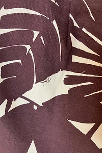 Trina Turk Brown Palm Frond Shorts Selected by The Curatorial Dept.