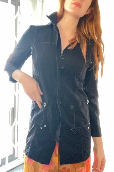 Castelbajac Black Hooded Jacket Selected by The Curatorial Dept.