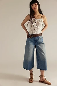 We The Free High Top Wide Crop Jeans