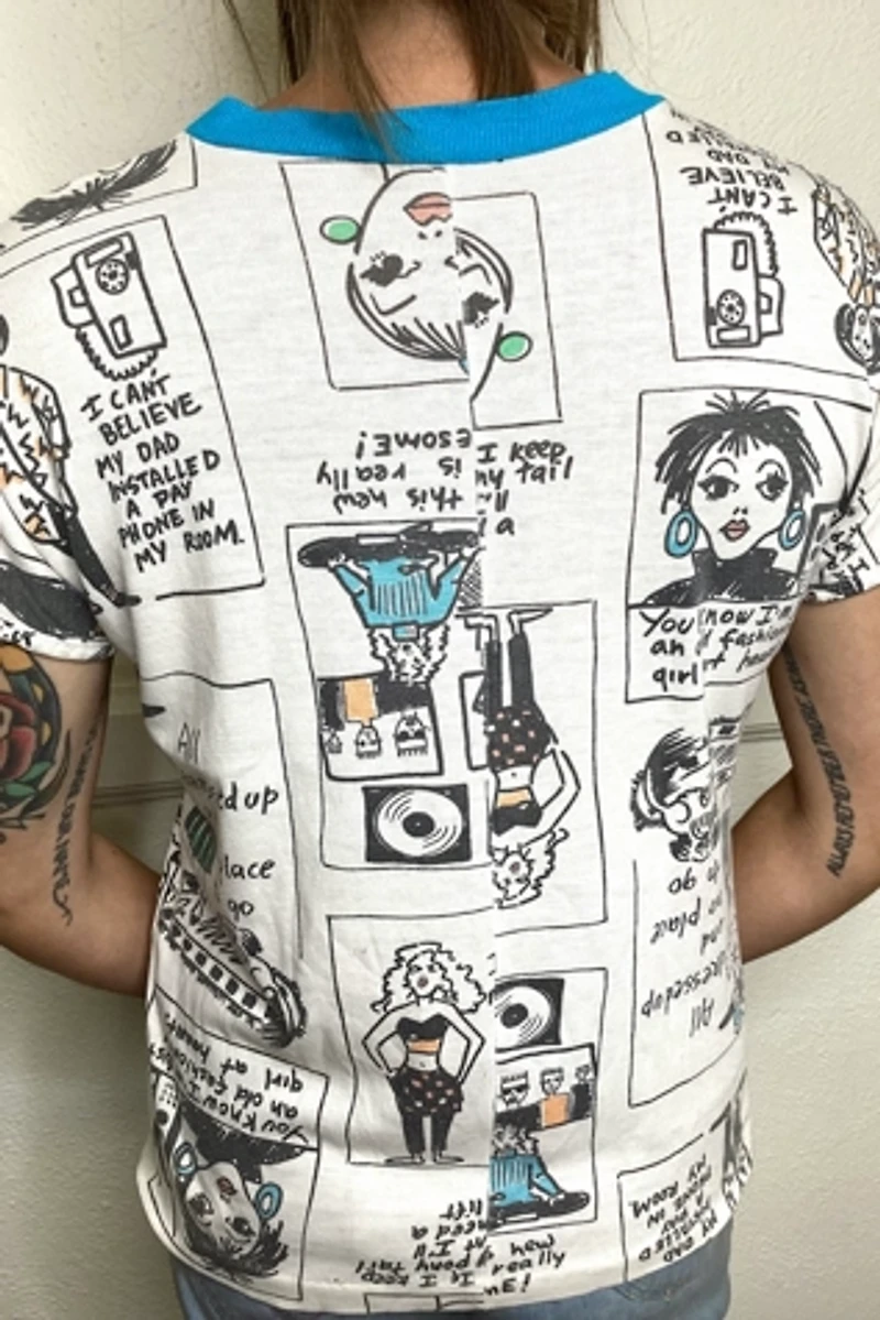 1980s New Wave Sassy Tee Selected by Cherry