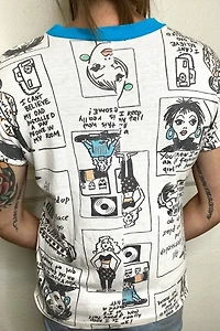 1980s New Wave Sassy Tee Selected by Cherry