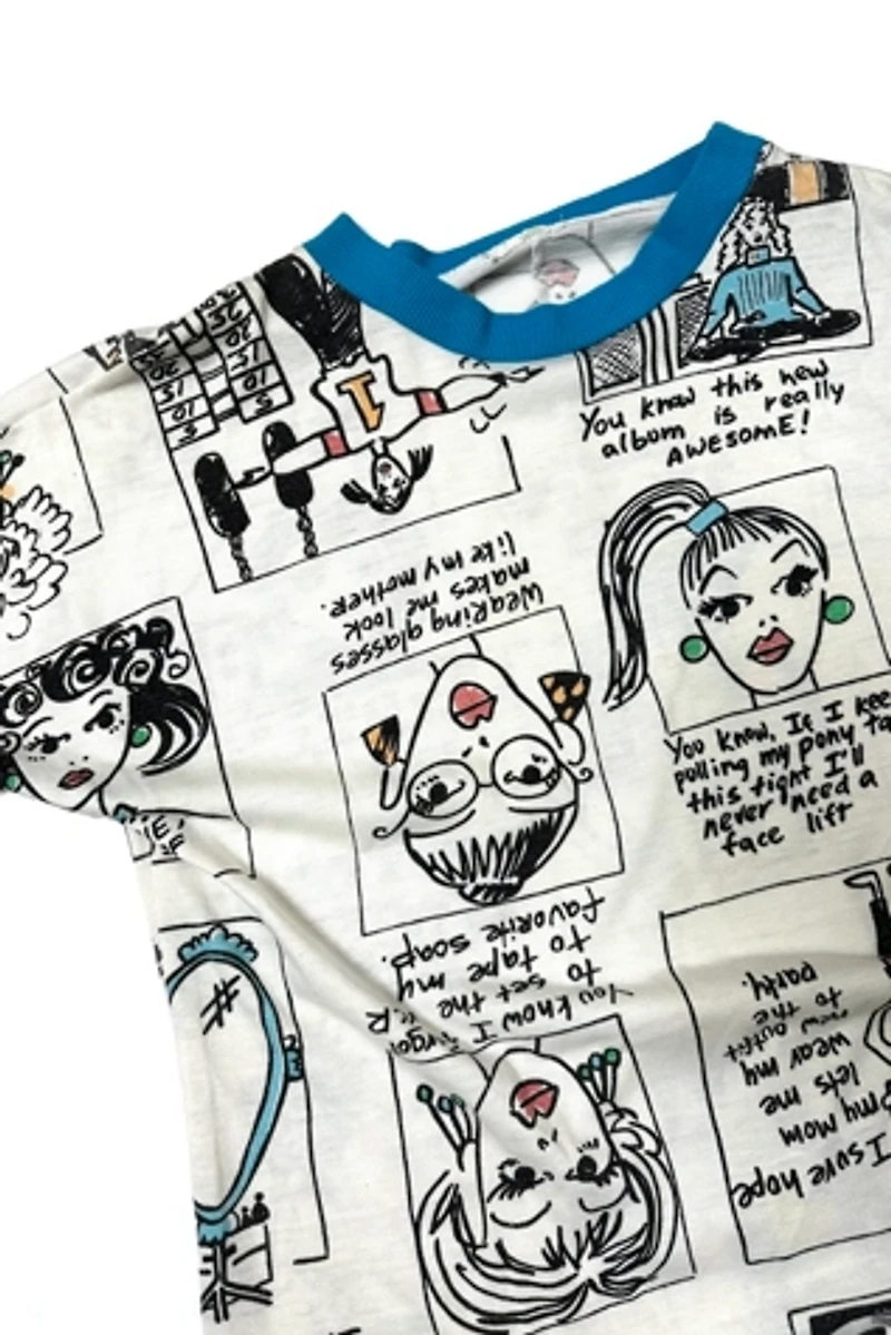 1980s New Wave Sassy Tee Selected by Cherry