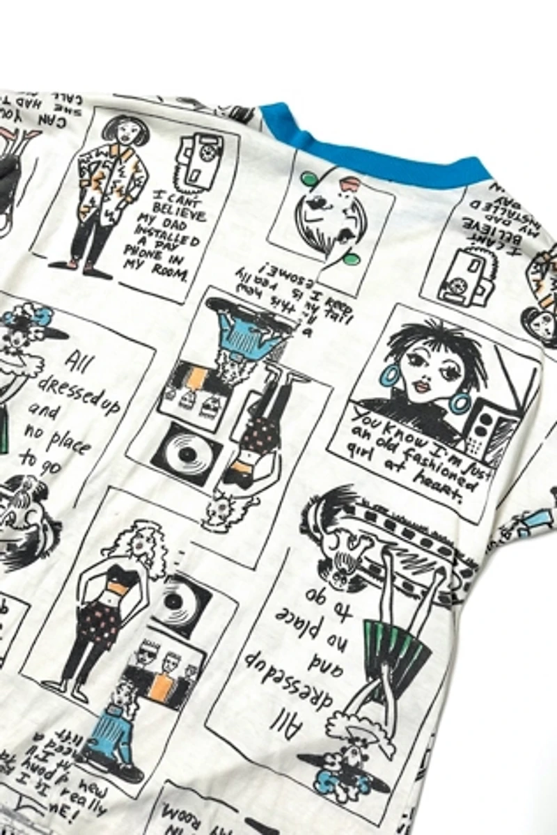 1980s New Wave Sassy Tee Selected by Cherry