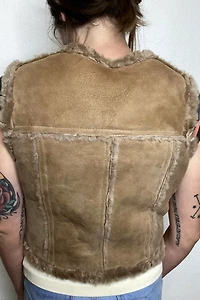 1970s Shearling Vest Selected by Cherry