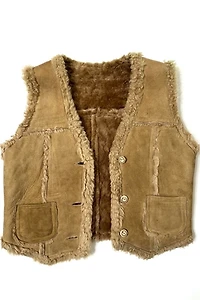 1970s Shearling Vest Selected by Cherry