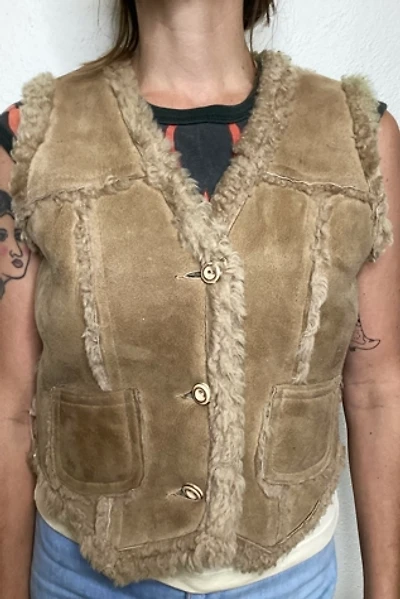 1970s Shearling Vest Selected by Cherry