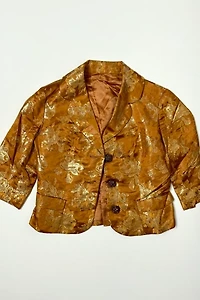 1960s Gold Brocade Bolero Selected by Cherry